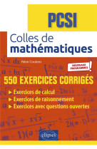 Colles de mathematiques  -  pcsi nouveaux programmes