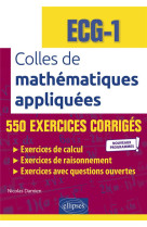 Mathematiques appliquees : ecg-1 : nouveaux programmes