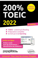 200% toeic : listening et reading (edition 2022)