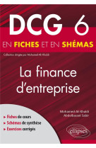 Dcg 6 : la finance d'entreprise en fiches et en schemas