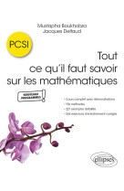 Tout ce quil faut savoir sur les mathematiques en pcsi