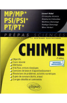 Chimie : mp/mp* psi/psi* pt/pt* -  programme 2022