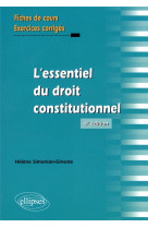 L'essentiel du droit constitutionnel (4e edition)