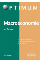 Macroeconomie en fiches : rappels de cours et exercices corriges