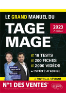 Le grand manuel du tage mage  n 1 des ventes  18 tests blancs + 200 fiches de cours + 2200 videos  e