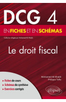 Dcg 4 : le droit fiscal en fiches et en schemas