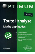 Toute l'analyse : ecg maths appliquees