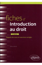 Fiches d'introduction au droit (5e edition)