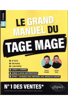 Le grand manuel du tage mage  n 1 des ventes - 18 tests blancs + 200 fiches de cours + 2000 videos