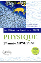 1re annee mpsi-ptsi  -  physique (4e edition)