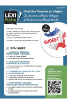 Droit des finances publiques : les finances publiques etatiques et les finances publiques (2e edition)