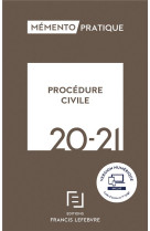 Memento procedure civile 2020-2021