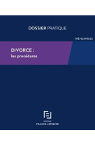 Divorce : les procedures