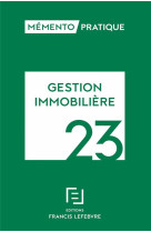 Memento gestion immobiliere 2023