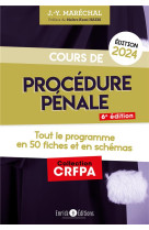 Cours de procedure penale : tout le programme en fiches et en schemas (edition 2024)