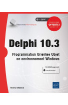 Delphi 10.3  -  programmation orientee objet en environnement windows