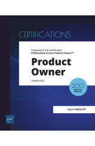 Product owner  -  preparation a la certification professional scrum product owner (examen pspo i)