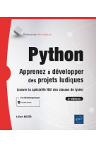 Python : apprenez a developper des projets ludiques (2e edition)