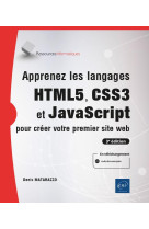 Apprenez les langages html5, css3 et javascript pour creer votre premier site web