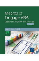 Macros et langage vba : decouvrez la programmation sous excel (2e edition)