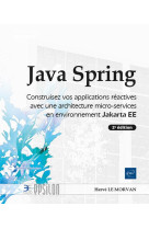 Java spring - construisez vos applications reactives avec une architecture micro-services en environ