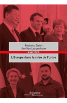 L'europe dans la crise de l'ordre