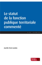 Le statut de la fonction publique territoriale commente