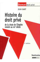 Histoire du droit prive (2e edition)