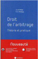 Droit de l'arbitrage : theorie et pratique