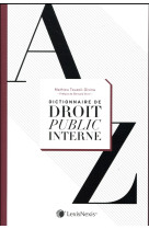 Dictionnaire de droit public interne