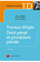 Travaux diriges de droit penal et de procedure penale