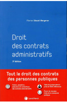 Droit des contrats administratifs (3e edition)