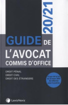 Guide de l'avocat commis d'office (edition 2020/2021)