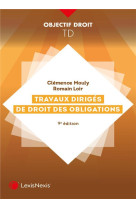 Travaux diriges de droit des obligations