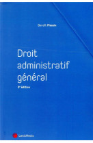 Droit administratif general  -  ouvrage incontournable (3e edition)