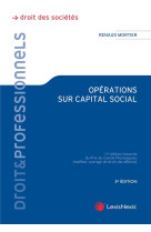 Operations sur capital social (3e edition)