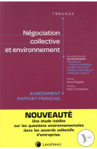 Negociation collective et environnement