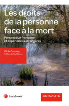 Les droits de la personne face a la mort