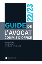 Guide de l'avocat commis d'office 22/23