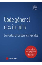 Code general des impots (edition 2022)