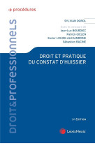 Droit et pratique du constat d'huissier (3e edition)