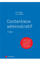 Contentieux administratif (11e edition)