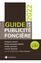 Guide de la publicite fonciere 2022