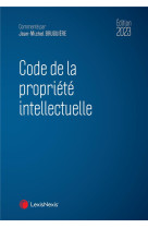 Code de la propriete intellectuelle