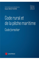 Code rural et de la peche maritime 2023