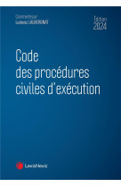 Code des procedures civiles d'execution 2024