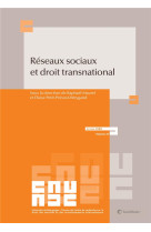 Reseaux sociaux et droit transnational