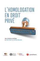 L'homologation en droit prive