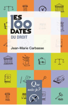 Les 100 dates du droit