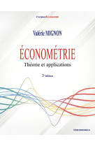 économetrie : theorie et applications - 2e ed.